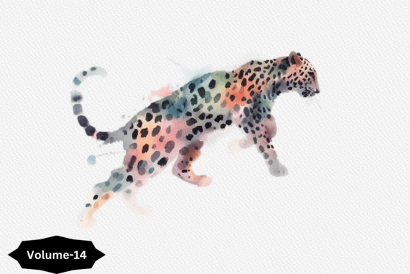 Cute Leopard Illustrations for Local Branding