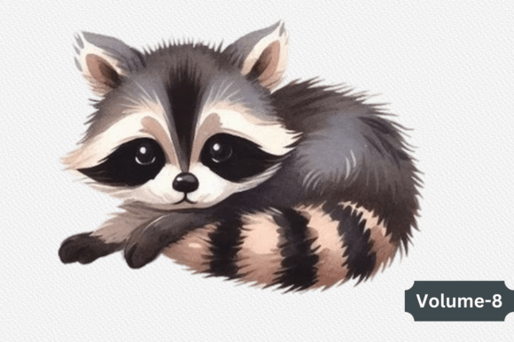 Cute Watercolor Raccoon Clipart: An Embroidery Review
