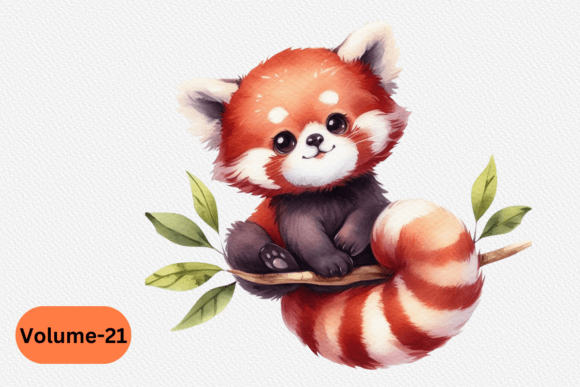 Red Panda Floral Watercolor Clipart: An Embroidery Review