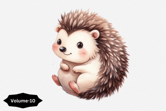 Watercolor Baby Hedgehog Clipart PNG: Illustrations Review