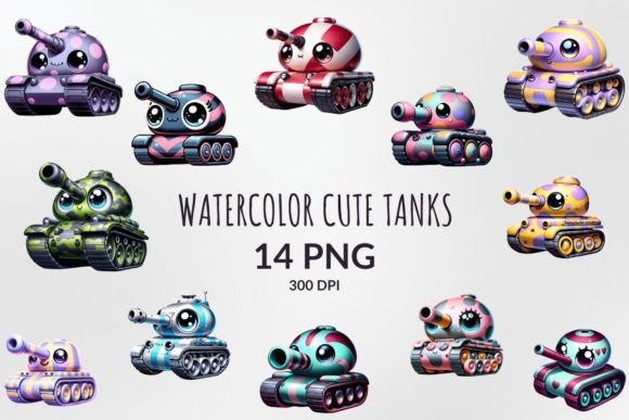Watercolor Cute Tanks: A Designer’s Review