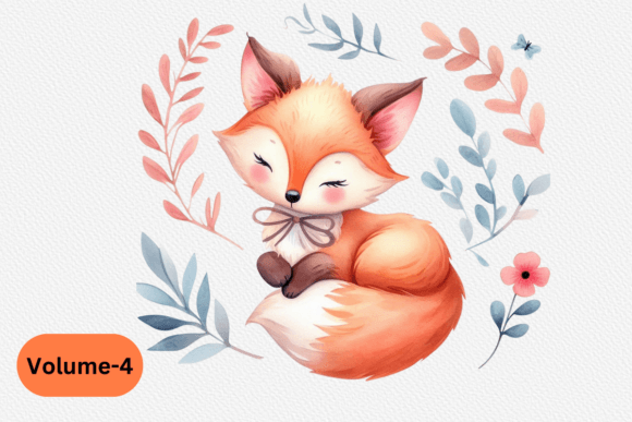 Watercolor Fox Clipart: Cute Animal Illustrations Review