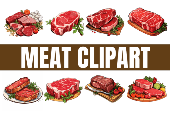 Watercolor Meat Clipart: An Embroidery Designer’s Review